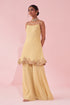 Genda Yellow Sharara Set